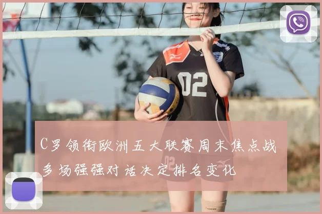 C罗领衔欧洲五大联赛周末焦点战 多场强强对话决定排名变化